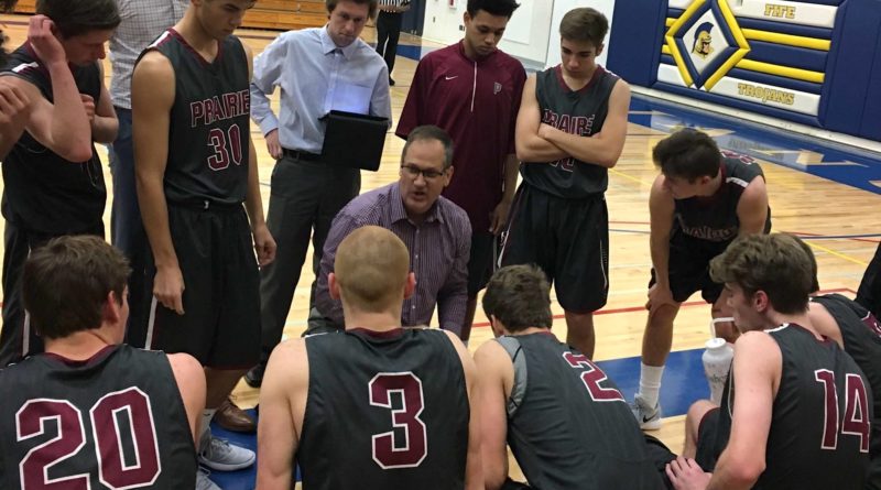 Prairie boys basketball coach Kyle Brooks