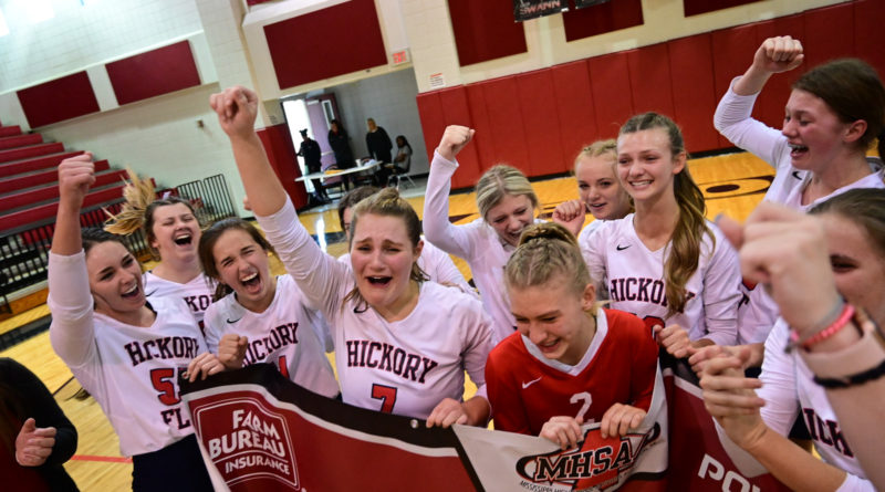 Hickory Flat MHSAA volleyball state title